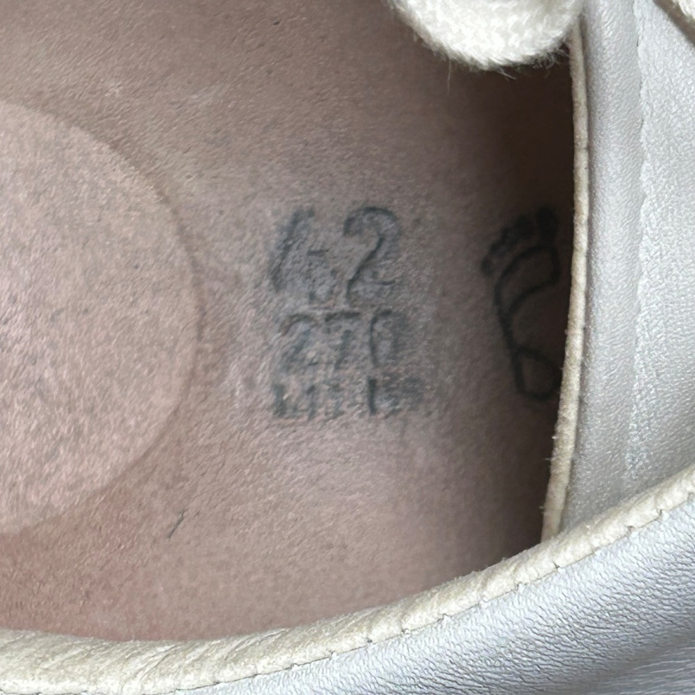 Birkenstock Bend White Lesther Sneakers Women's Size 42 US 11.5 UK 9 - Picture 5 of 10